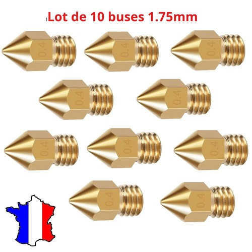 10pcs 4mm buse - 10pcs, extrudeur