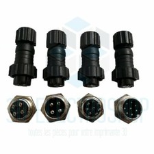 Lot de 4 connecteurs GX16 pour